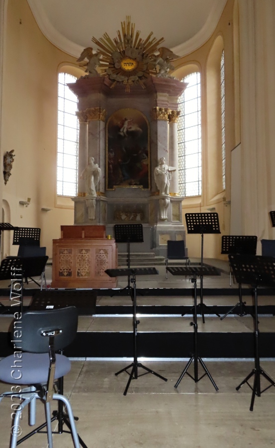 Der Altar in der Nikolaikirche